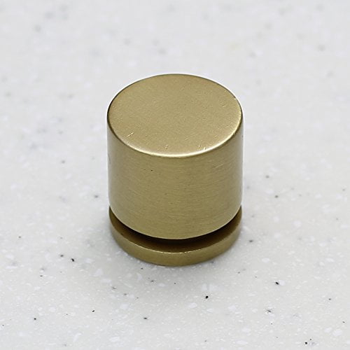 Modern Brass Gold Cupboard Handles Drawer Cabinet Door Knobs Pulls 25 28 33mm 1x Modern Brass Gold Cupboard Handles Drawer Cabinet Door Knobs Pulls 25 28 33mm 1x